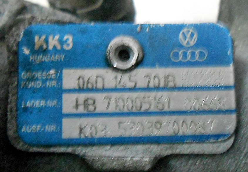  Audi A4, A6 (06D145701B) :  1